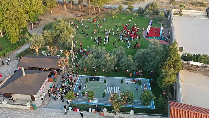 Bergama'da Yeni Kleopatra Ilıca Cafe ve Çocuk Trafik Parkı açıldı