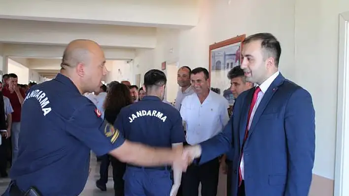 Beydağ'da Bayramlaşma Töreni Yapıldı