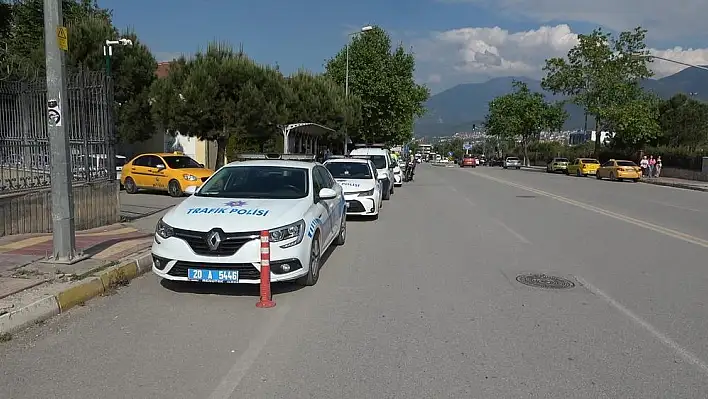 Bıçaklanan taksici için arkadaşları kontak kapattı