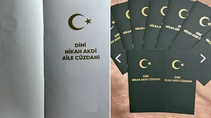 ‘Birinci kalitede’ dini nikah cüzdanı pazarlanıyor!