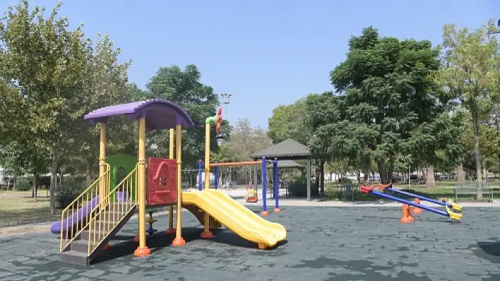 Bornova'da park yenileme hamlesi