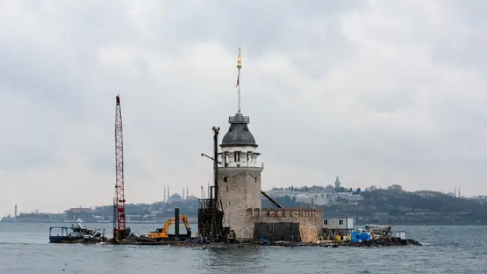 Brandalar kaldırıldı, işte Kız Kulesi’nin son hali!