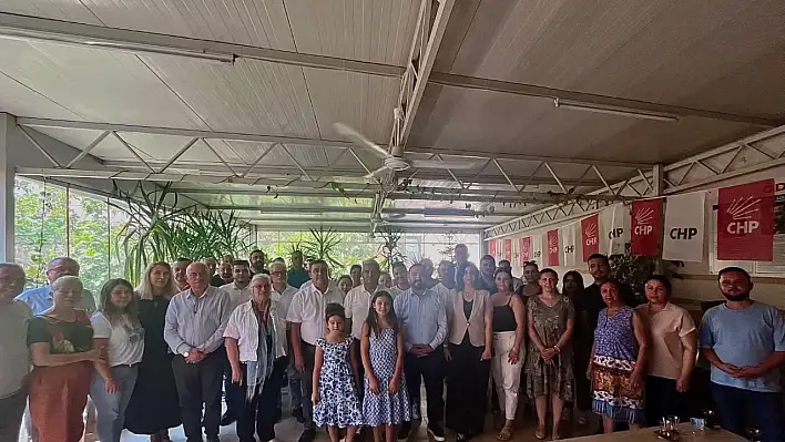 CHP İzmir İl Yöneticilerinden Ödemiş'e Destek Ziyareti