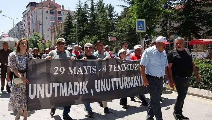 Çorum’da katledilen 57 kişi anıldı