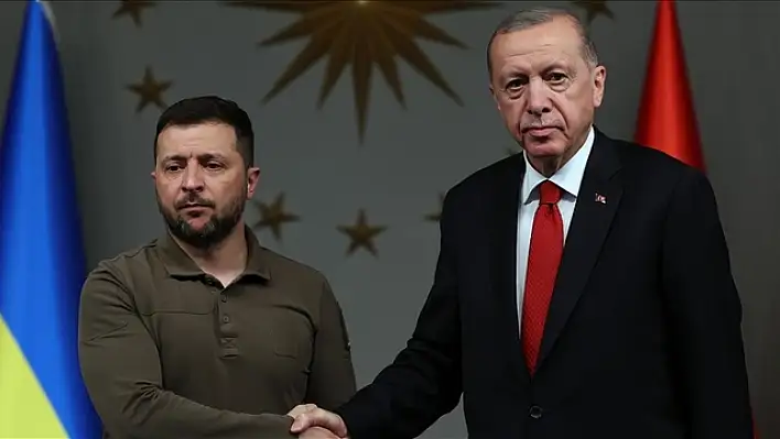 Cumhurbaşkanı Erdoğan ile Zelenskiy görüşmesi