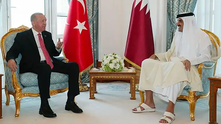 Cumhurbaşkanı Erdoğan, Katar Emiri Al Sani ile telefonda görüştü