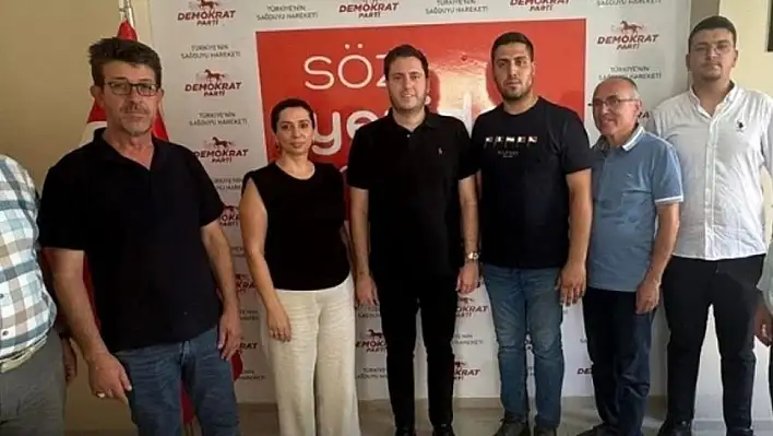 Demokrat Parti İl Yönetimi Tire'de Temaslarda Bulundu