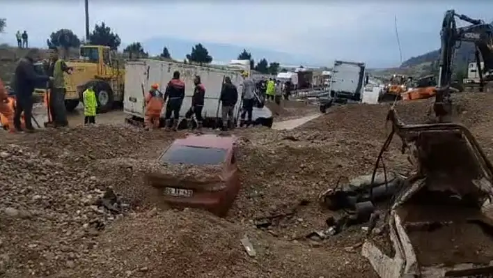 Denizli – Isparta karayolunda heyelan meydana geldi: 1 kişi hayatını kaybetti