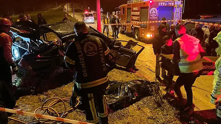 Denizli’de kaza! O Belediye Başkanının oğlunun karıştığı kazada 4 kişi öldü