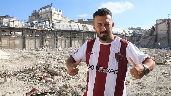 Depremzede kentin umudu Hatayspor