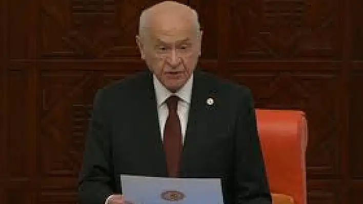 Devlet Bahçeli yemin etti