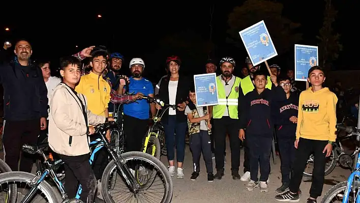 Doğubayazıt'ta pedallar kentsel hareketlilik için çevrildi