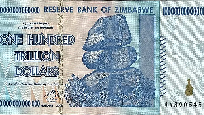 Dünyanın en değersiz parası: Zimbabwe doları