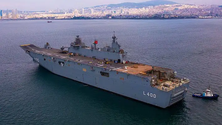 Dünyanın ilk SİHA gemisi TCG Anadolu