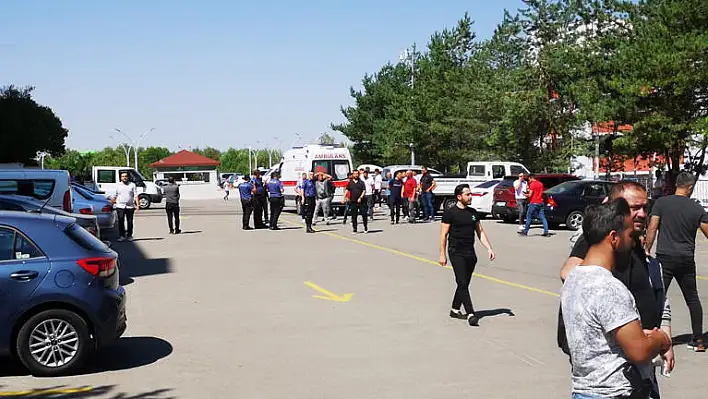 Duruşma bitti kavga başladı