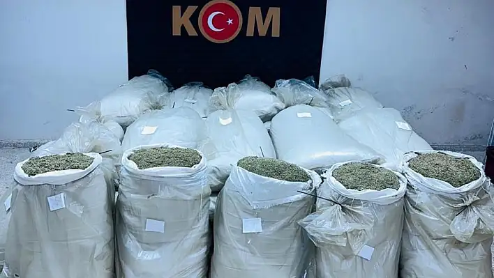 Edirne'de 720 kilo kaçak çay ele geçirildi