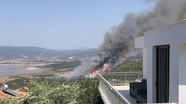 Ege’de peş peşe yangınlar devam ediyor!