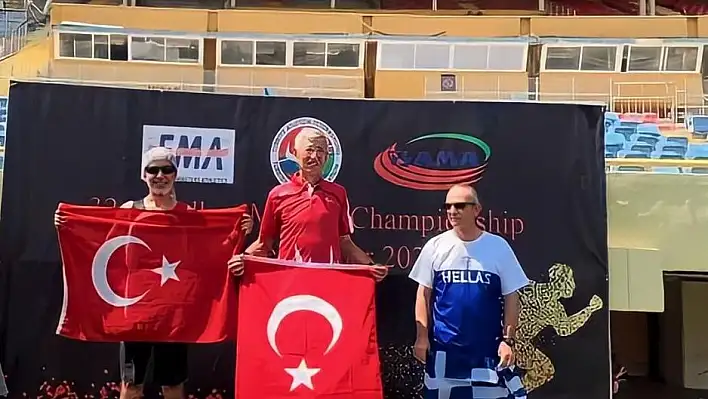 Egeli akademisyen Atletizm Şampiyonası’nda ikinci oldu