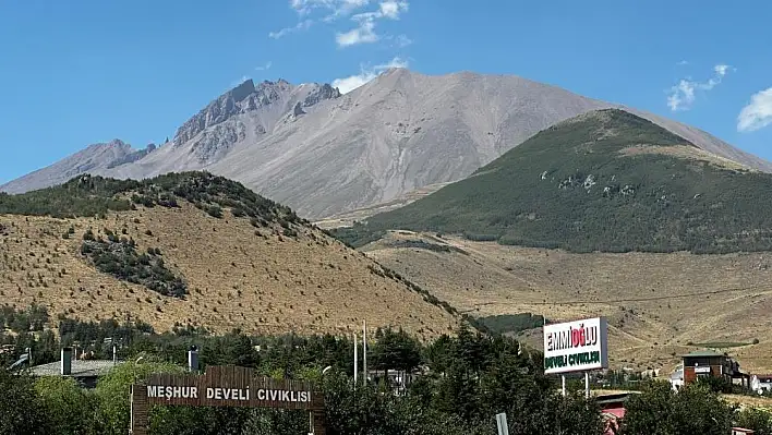 Erciyes'in karı eriyince borçlular üzüldü