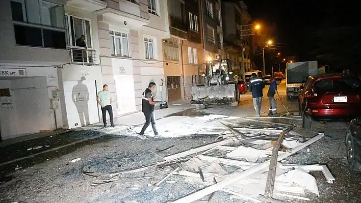 Eskişehir'de 4 katlı bina patladı !