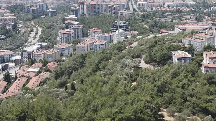 Evka3 mahalle sakinleri orman yangını korkusuyla yaşıyor