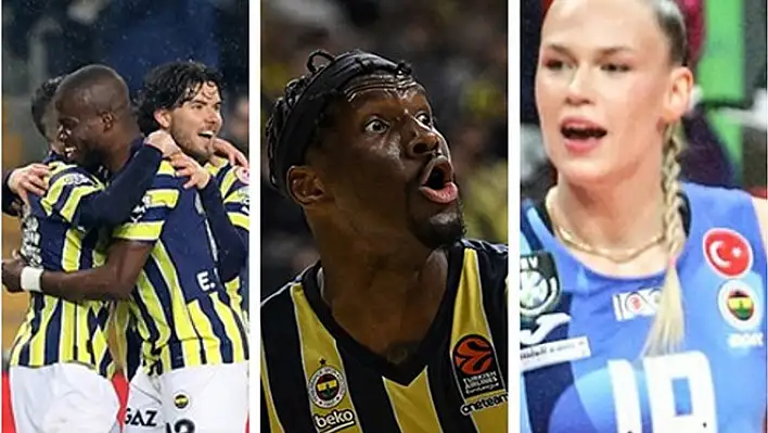 Fenerbahçe’den 3’lü zafer