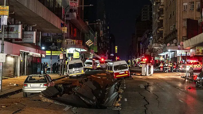 Güney Afrika’nın Johannesburg kentindeki patlama