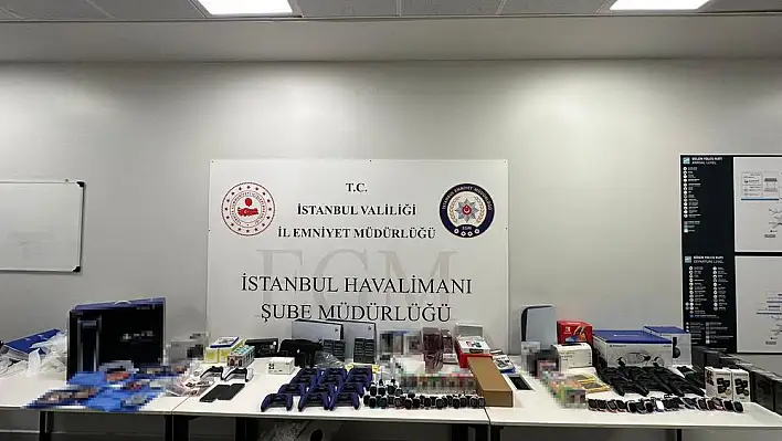 Havalimanı'nda 1 milyon liralık kaçakçılık operasyonu