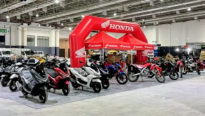Honda Delikanlı, Motta Motorlu Taşıtlar Fuarı'nda Yerini Aldı