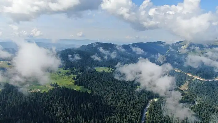 Ilgaz Dağı’ndan kartpostallık görüntüler