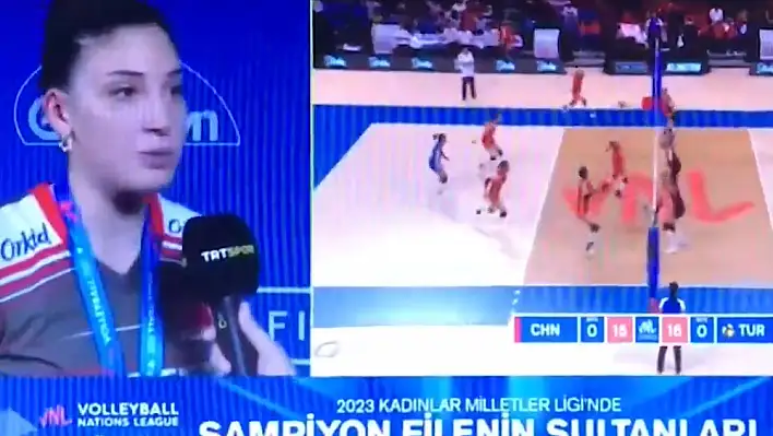 İlkin Aydın’dan TRT Spor muhabirine ”Nasıl bir soru bu?”