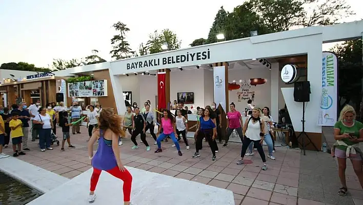 İzmir Fuarı'nda Bayraklı Belediyesi fark yarattı