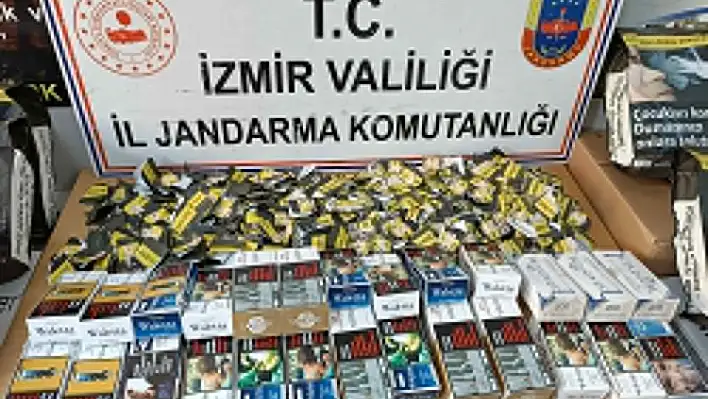 İzmir’de dev makaron operasyonu