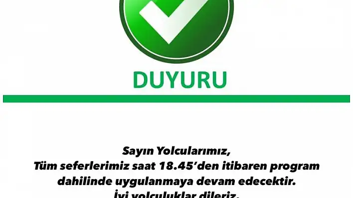 İzmir’de vapur seferleri normale döndü