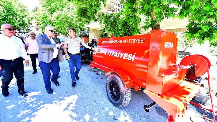 İzmir'in köyleri yangına dirençli hale geliyor