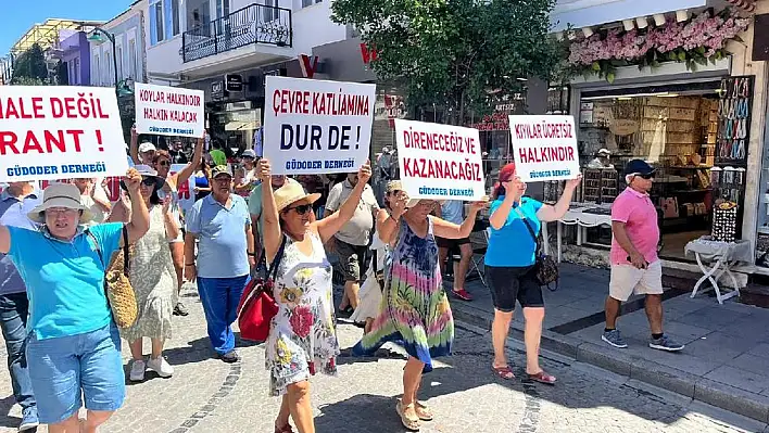 İzmirliler Gücücek Koyu için ayaklandı