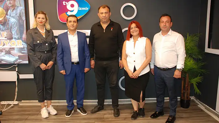 İZMOD Başkan Adayı Zafer Koç'tan TV9 İzmir'e Nezaket Ziyareti