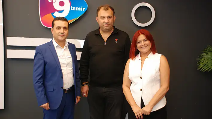 İZMOD Başkan Adayı Zafer Koç'tan TV9 İzmir'e Nezaket Ziyareti