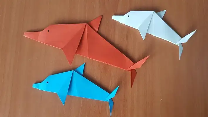 Kağıtlarla sanat 'origami'