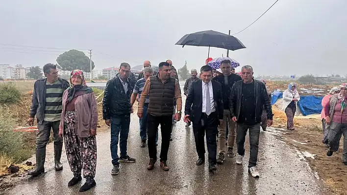 Kaymakam Erdoğan Hürriyet Mahallesi'nde Vatandaşlarla Buluştu