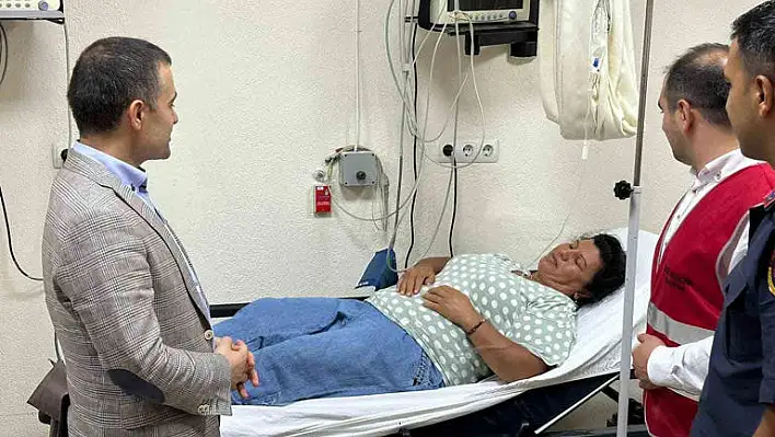 Kaymakamdan anlamlı ziyaret