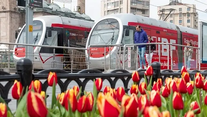 Kayseri tramvayında ücretsiz internet kullanımı başladı