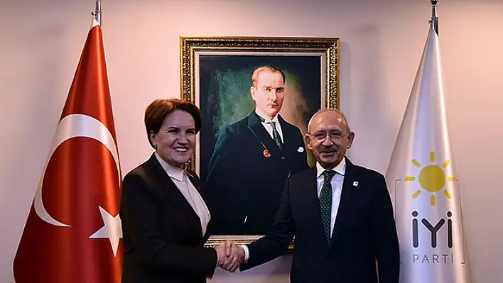 Kemal Kılıçdaroğlu Meral Akşener’i ziyaret etti