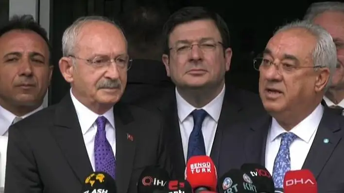 Kılıçdaroğlu, Aksakal ile görüştü