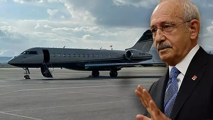 Kılıçdaroğlu'nın Adıyaman'a gittiği uçak gündem oldu!