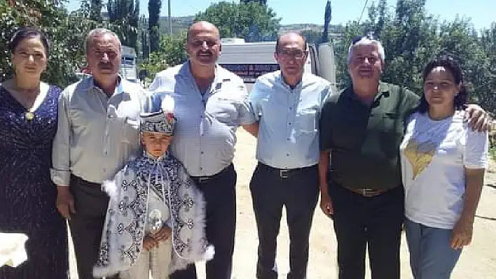 Kiraz iğdeli Kooperatif Başkan Yardımcısı Ali Eroğlu'nun mutlu günü