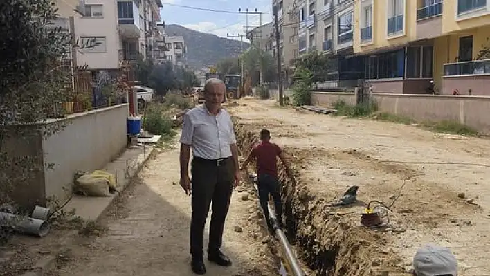 Kiraz Yeni Mahalle'de Altyapı Çalışmaları Hızla İlerliyor