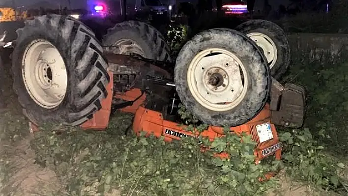 Kiraz'da traktörün altında kalan kişi hayatını kaybetti