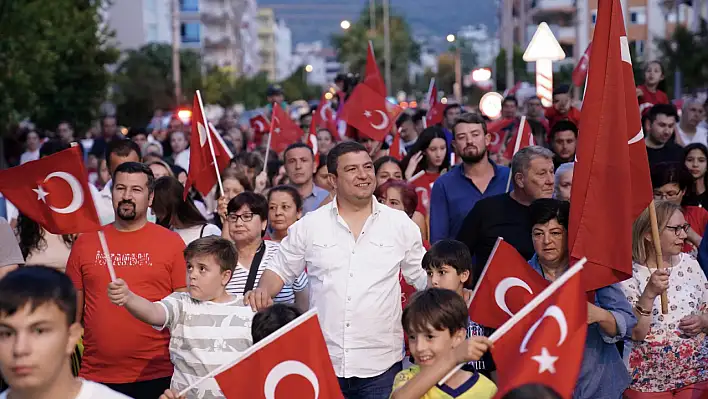 Küçük Menderes Havzası 30 Ağustos Coşkusunda Birleşti Ödemiş, Tire, Beydağ, Bayındır ve Kiraz tek yürek oldu