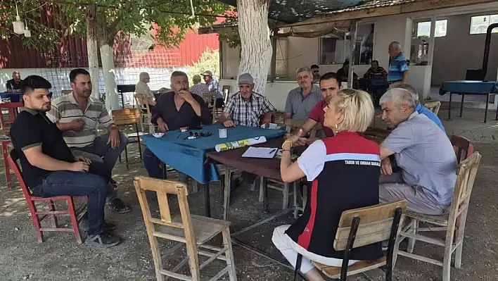 Küçükkale'de Üreticilerle Tarım Buluşması: Tire İlçe Tarım ve Orman Müdürlüğü Sahada